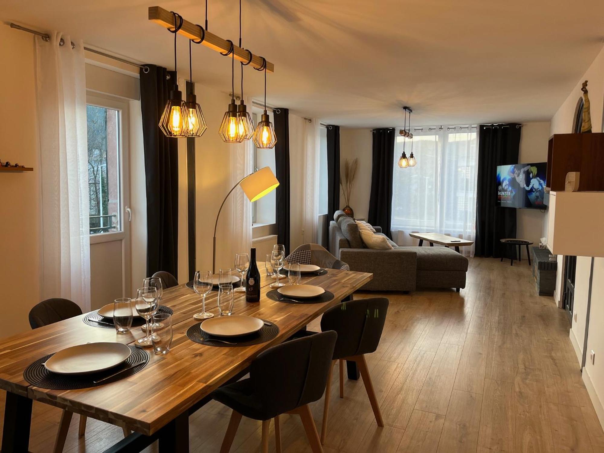 Appartement St Eloi 75M² Saint-Die-des-Vosges Eksteriør bilde