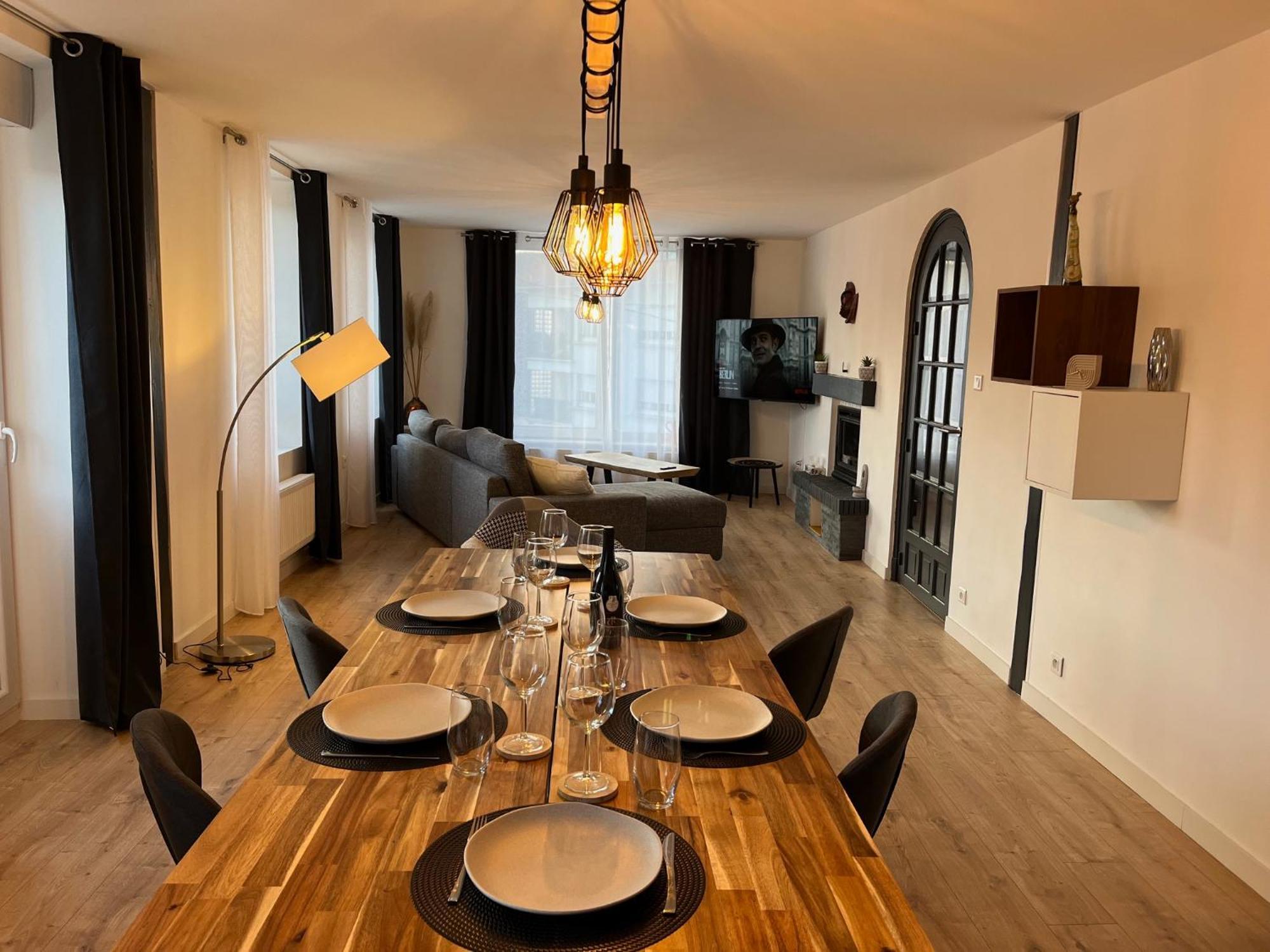 Appartement St Eloi 75M² Saint-Die-des-Vosges Eksteriør bilde